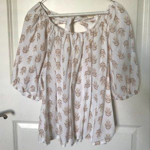 Old Navy Print Blouse